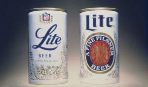 MillerLite can from 1970