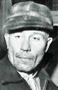 This is an image of Ed Gein before he was arrested in 1957. http://www.nndb.com/people/216/000084961/